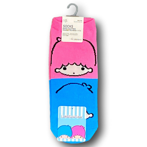 3/$20 Little Twin Stars Sanrio Funny Novelty No-Show Socks - NWT